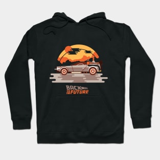 Back to the future car Hoodie